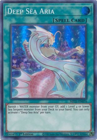 Yu-Gi-Oh card ETCO-JP061 Deep Sea Aria ETERNITY CODE Japanese