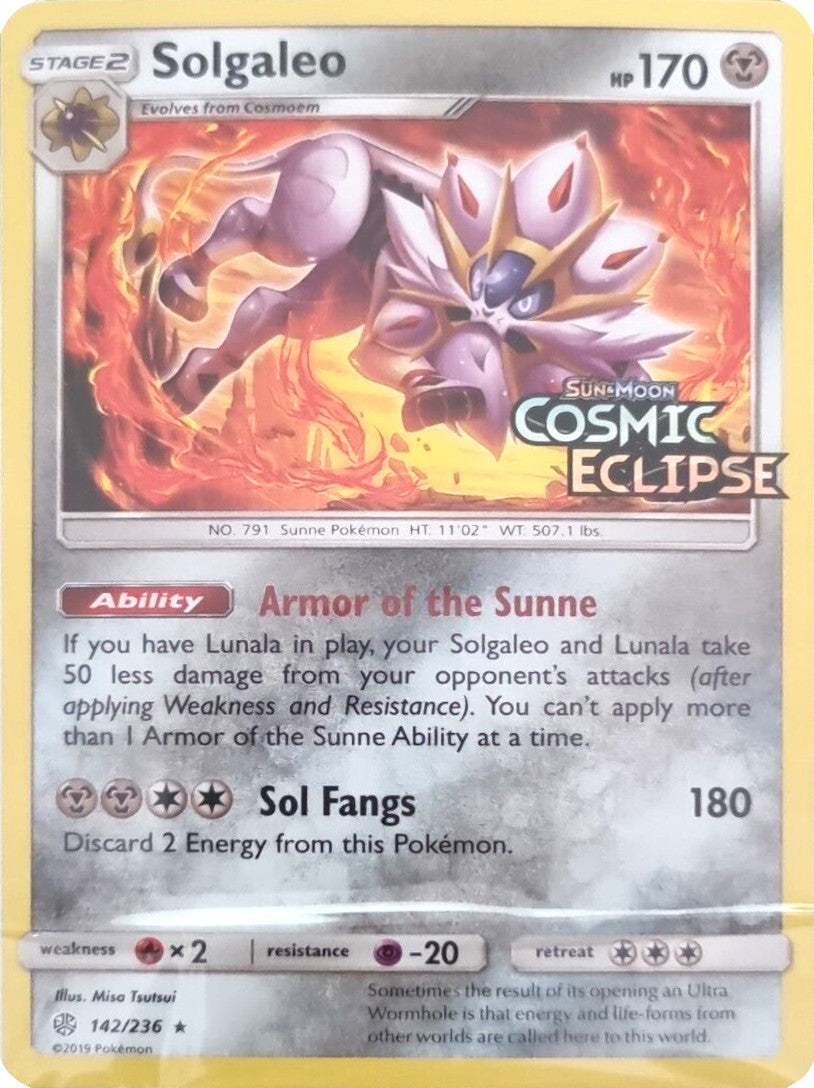 Solgaleo (142/236) [Sun & Moon: Cosmic Eclipse]