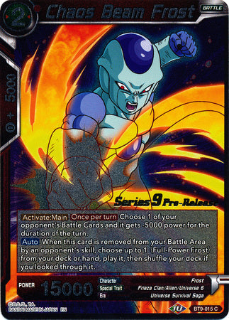 Series 9 –UNIVERSAL - Dragon Ball Super Card Game