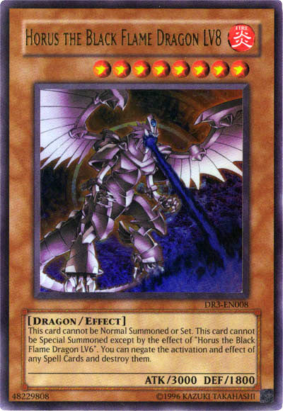 Horus the Black Flame Dragon LV6 (Ultimate Rare)