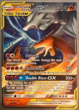 Reshiram & Charizard GX